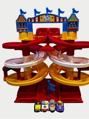Disney Pixar Toy Story 4 Carnival Spiral Speedway Raceway